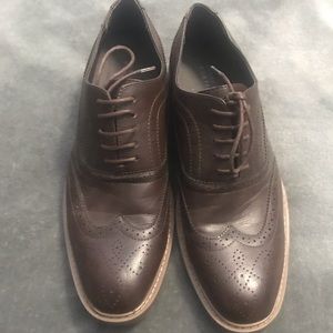 Perry Ellis dress shoes 11.5 brown